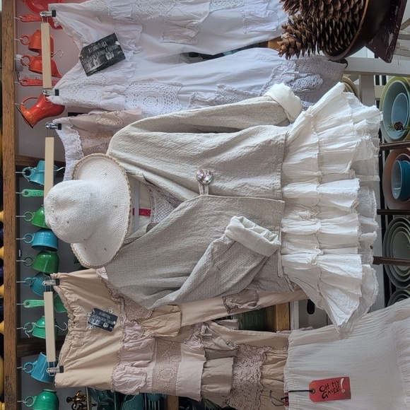 💥SOLD💥❣️RESERVED❣️Karol Richardson 100% Linen/Cotton Reversible Blazer - Picture 2 of 15